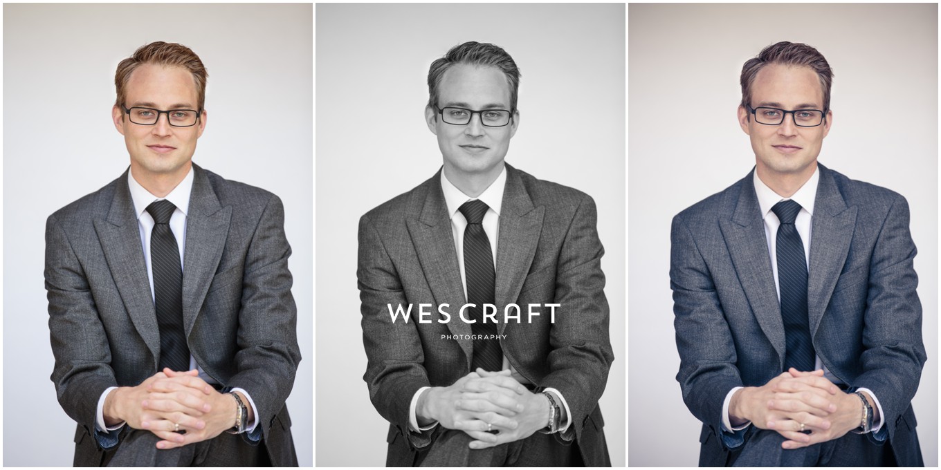 This attorney wanted a new profile pic for his social media and Linked In profile. We opted for a contemporary soft white background and soft light. We can treat the images either natural, black and white, or subtlety colorized to coordinate with your website or branding.