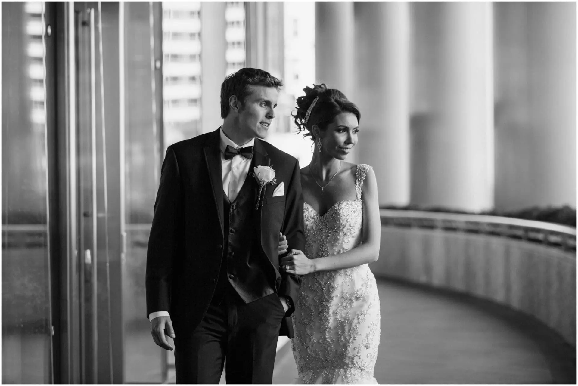 Chicago Riverwalk Wedding Photography - Wes Craft Photography