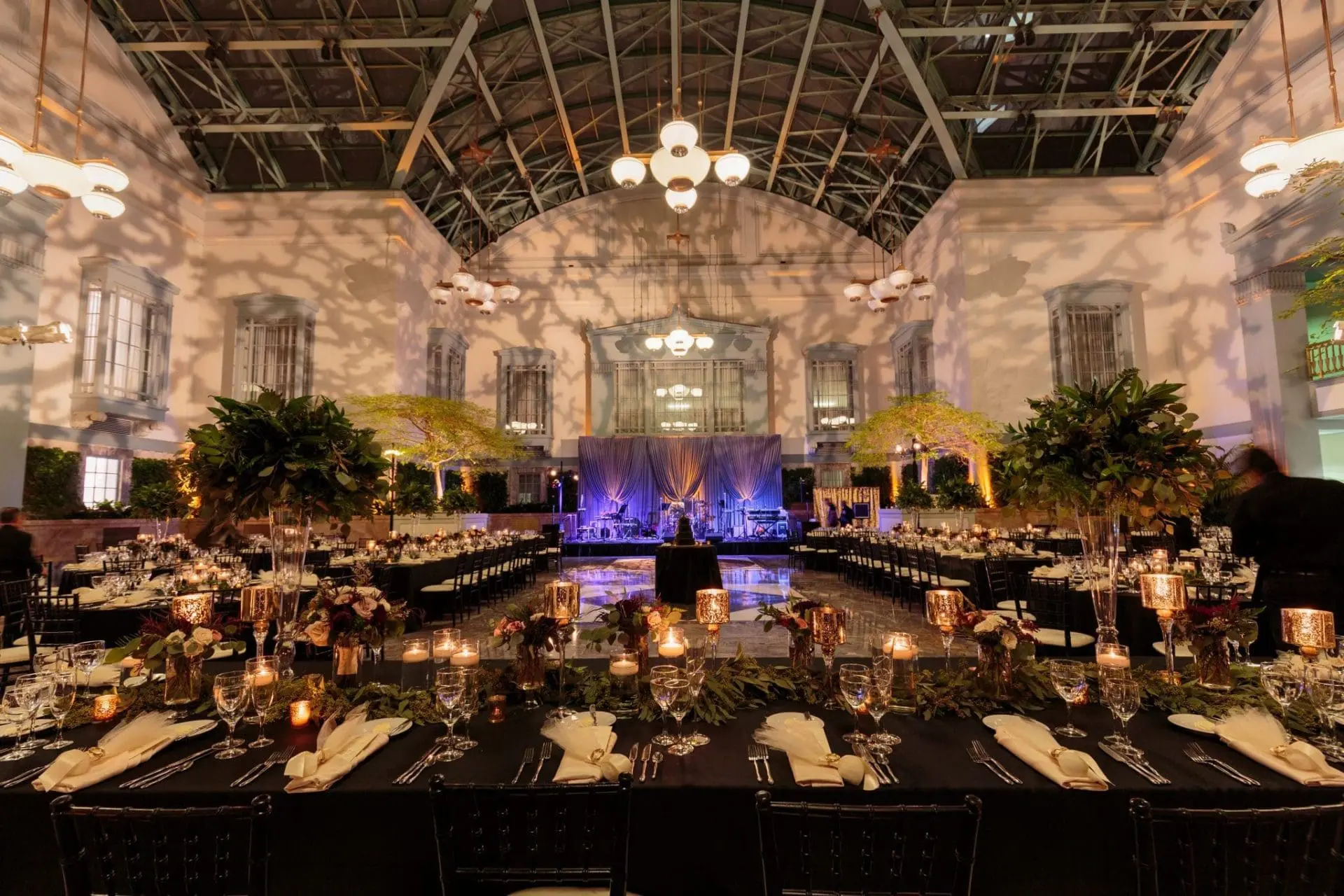 Harold Washington Library Reception Decor - Wes Craft Photography