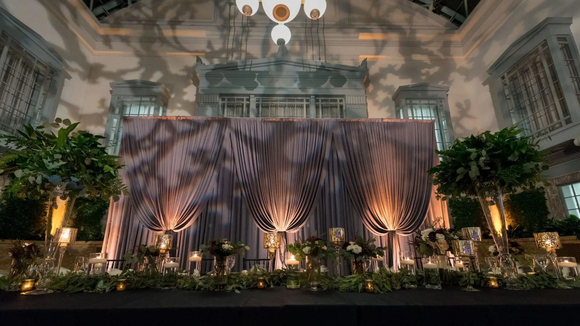 Harold Washington Library Reception Decor - Wes Craft Photography