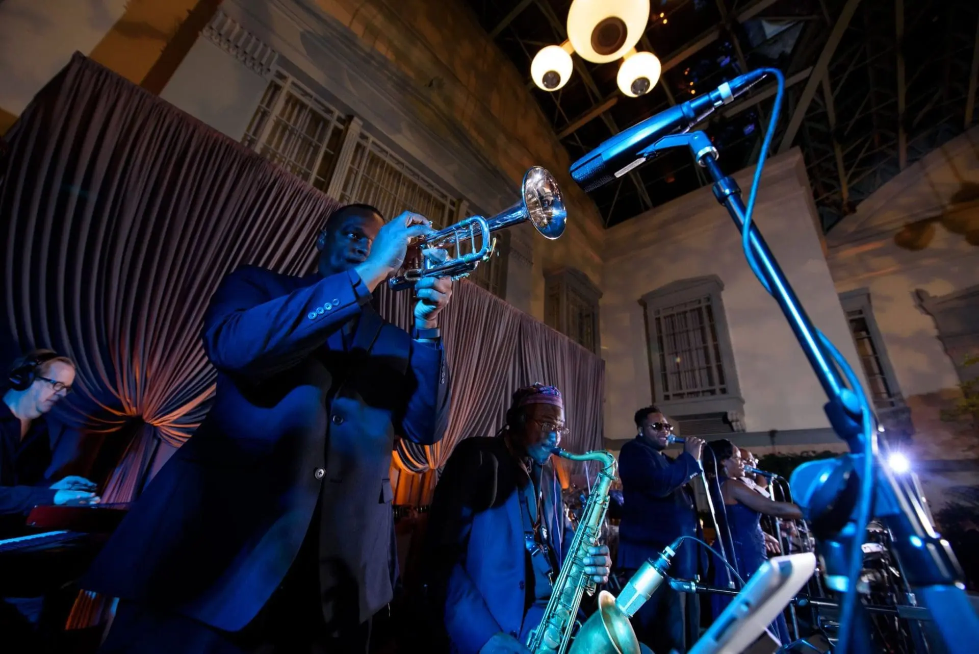 Harold Washington Library Wedding Reception Decor - Wes Craft Photography