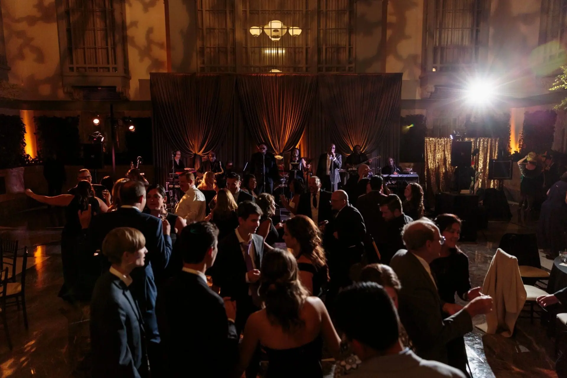 Harold Washington Library Wedding Reception Decor - Wes Craft Photography