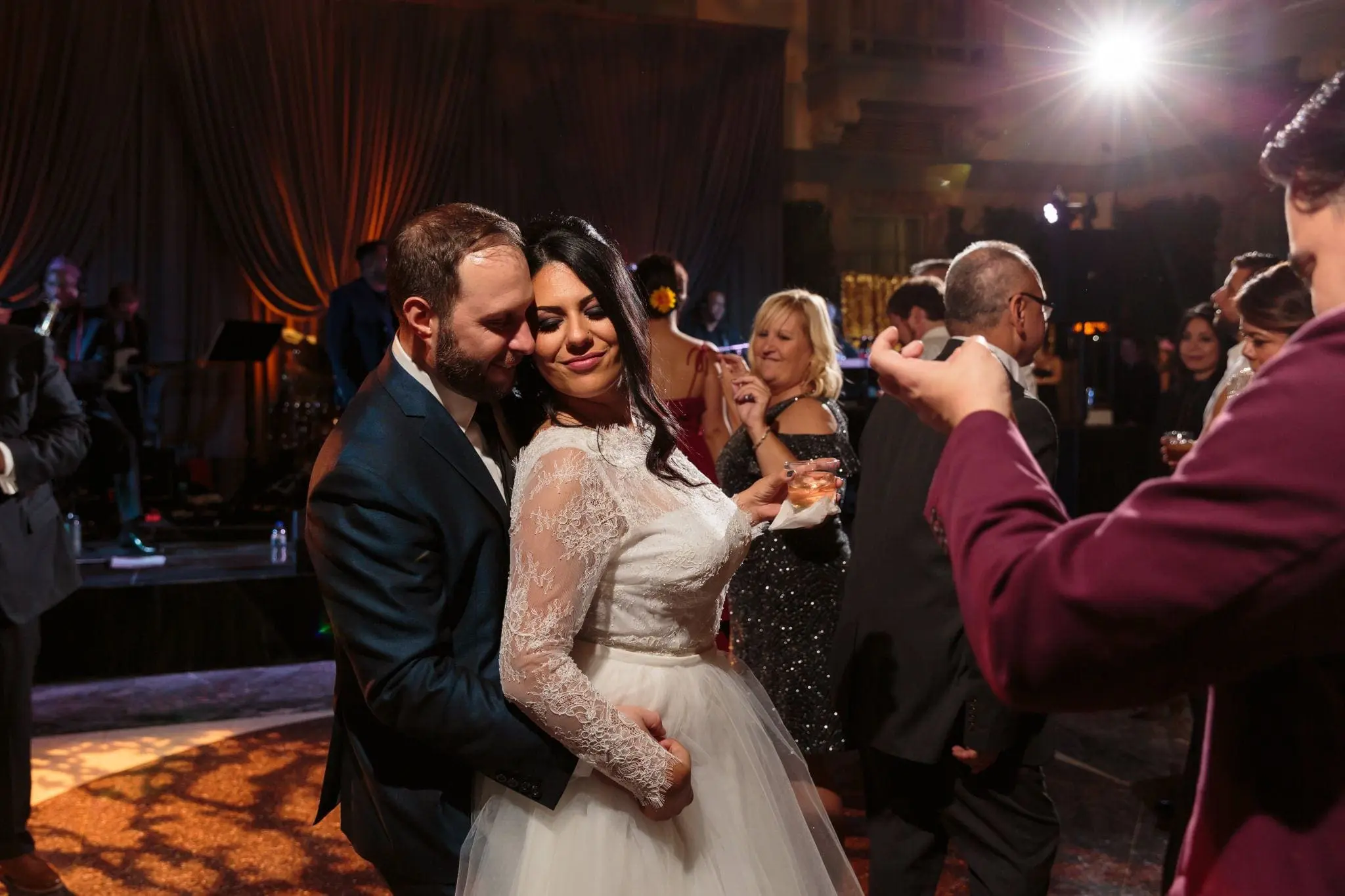 Harold Washington Library Wedding Reception Decor - Wes Craft Photography
