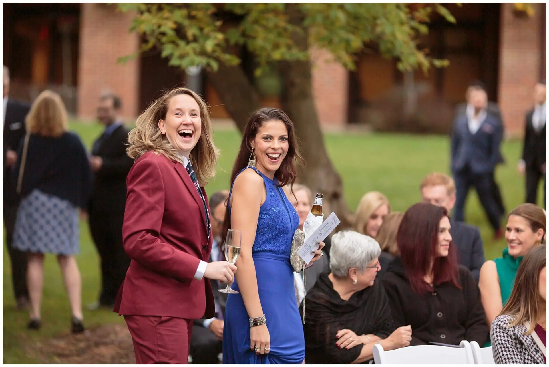 Oak Brook Bath and Tennis Club Outdoor Ceremony