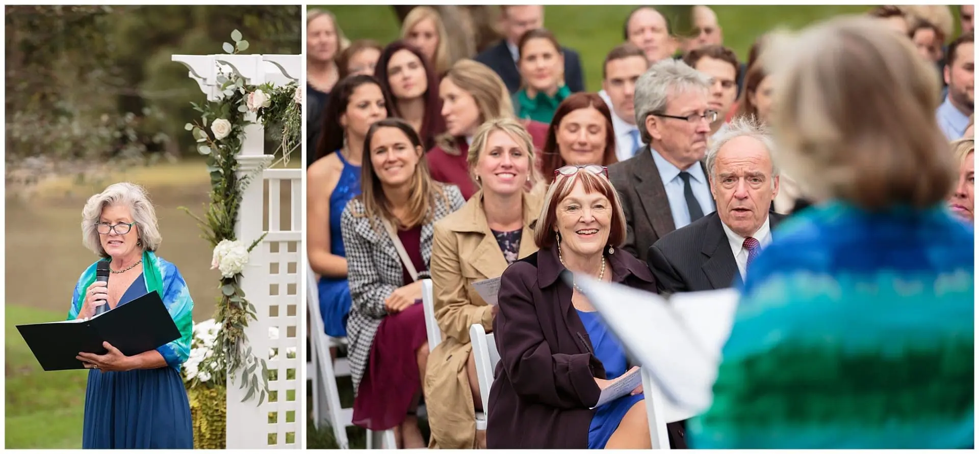 Oak Brook Bath and Tennis Club Outdoor Ceremony
