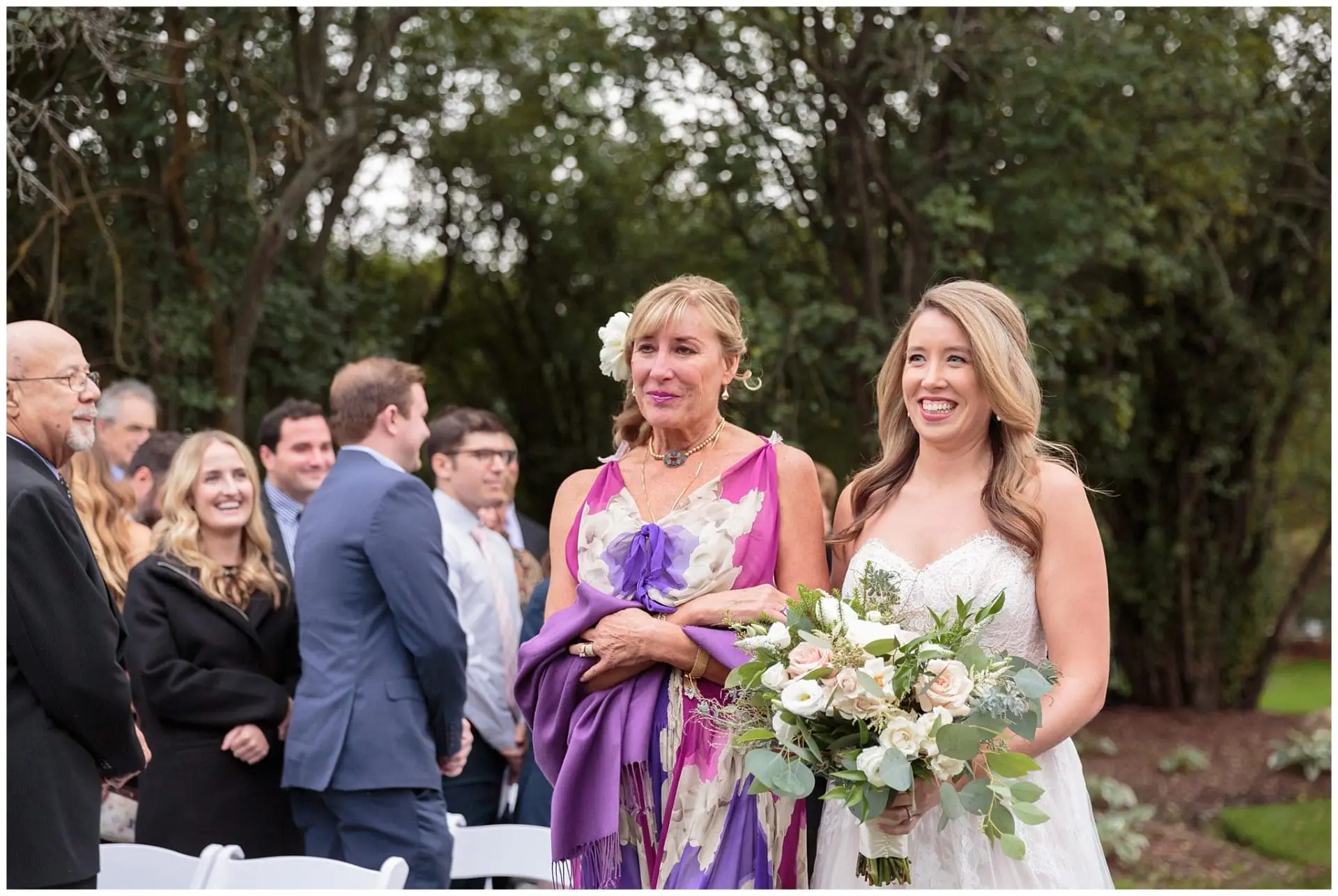 Oak Brook Bath and Tennis Club Outdoor Ceremony