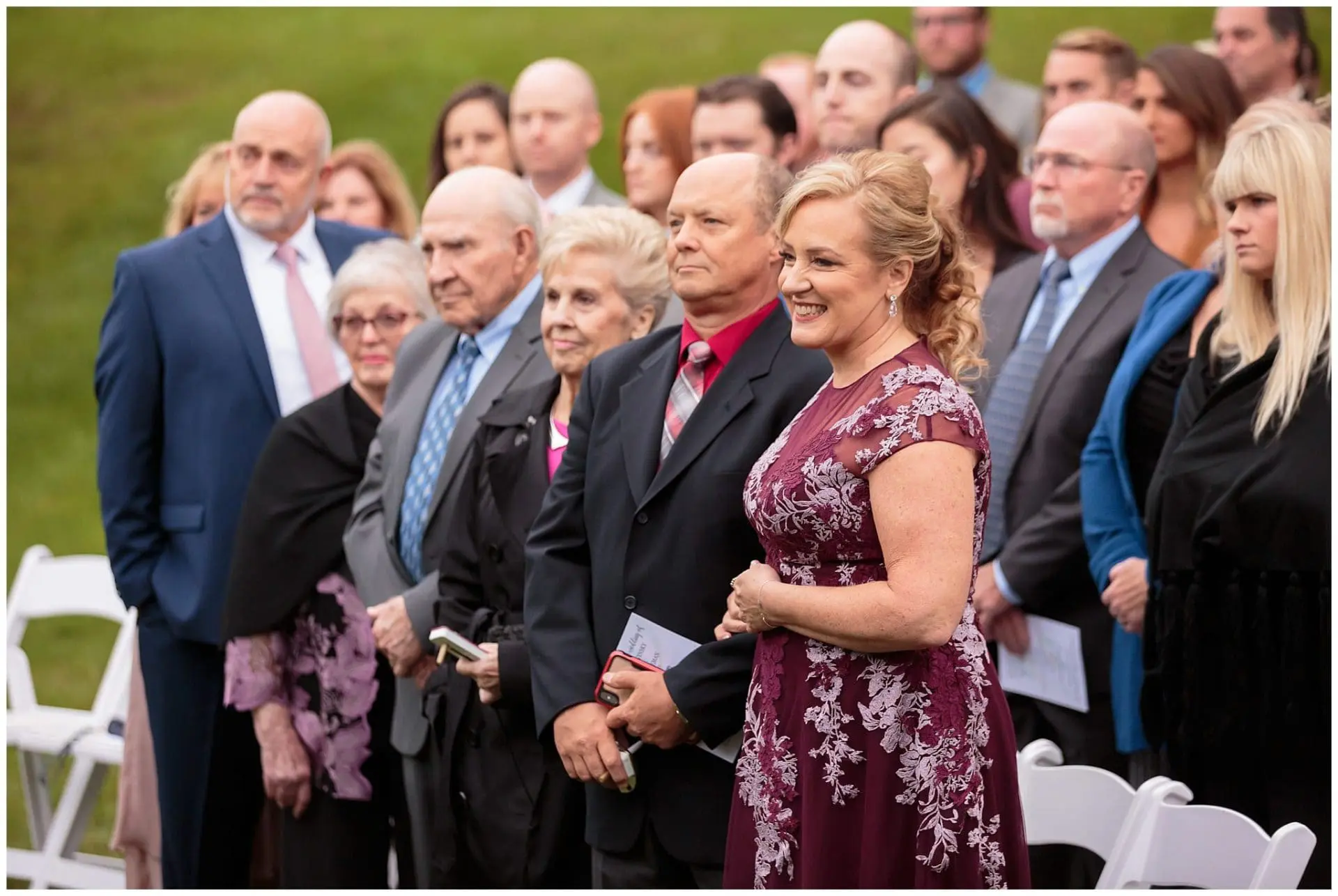 Oak Brook Bath and Tennis Club Outdoor Ceremony