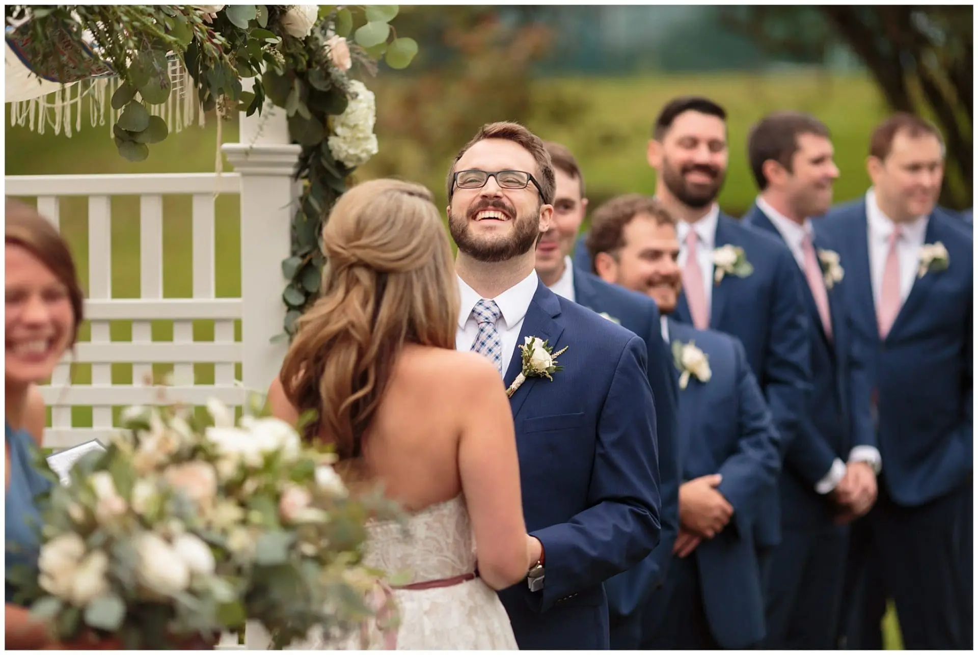 Oak Brook Bath and Tennis Club Outdoor Ceremony