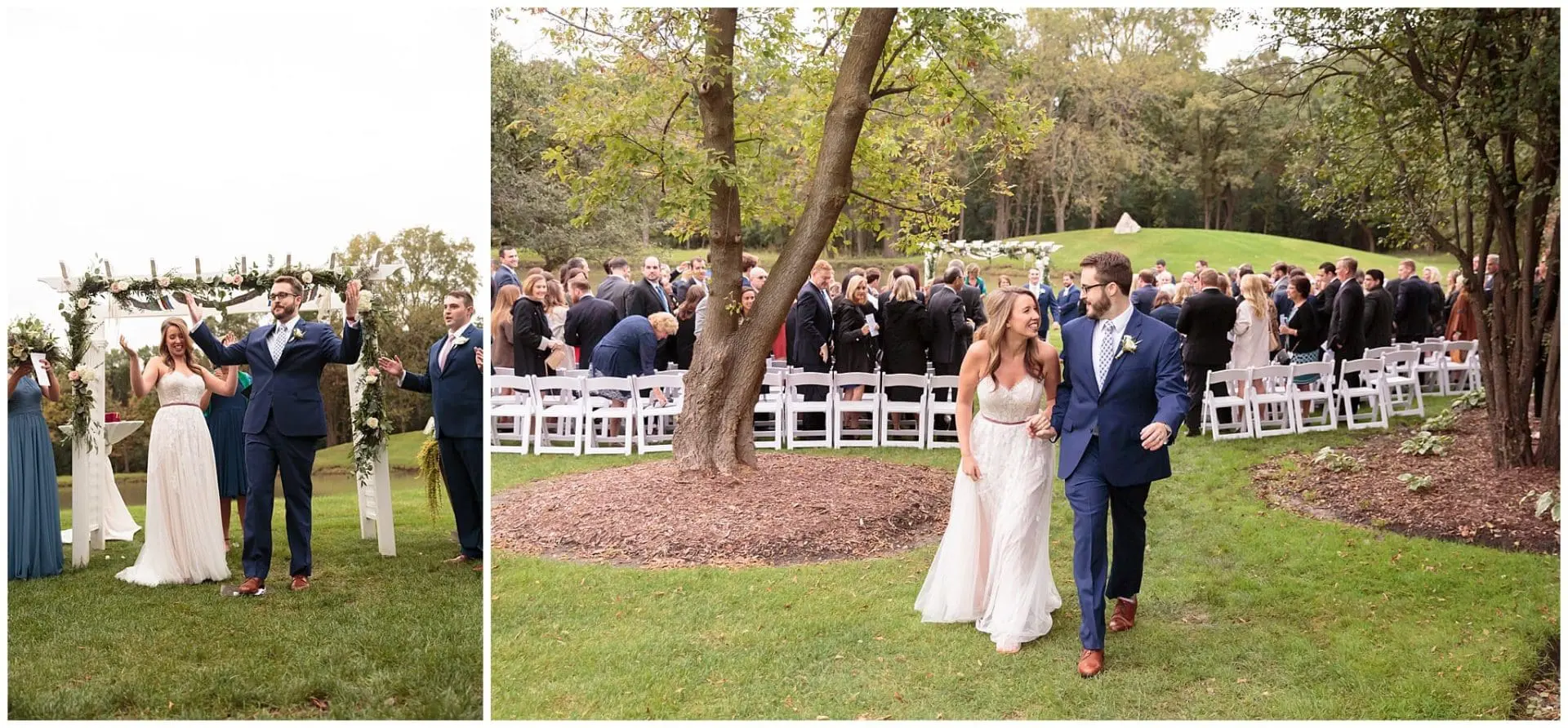 Oak Brook Bath and Tennis Club Outdoor Ceremony