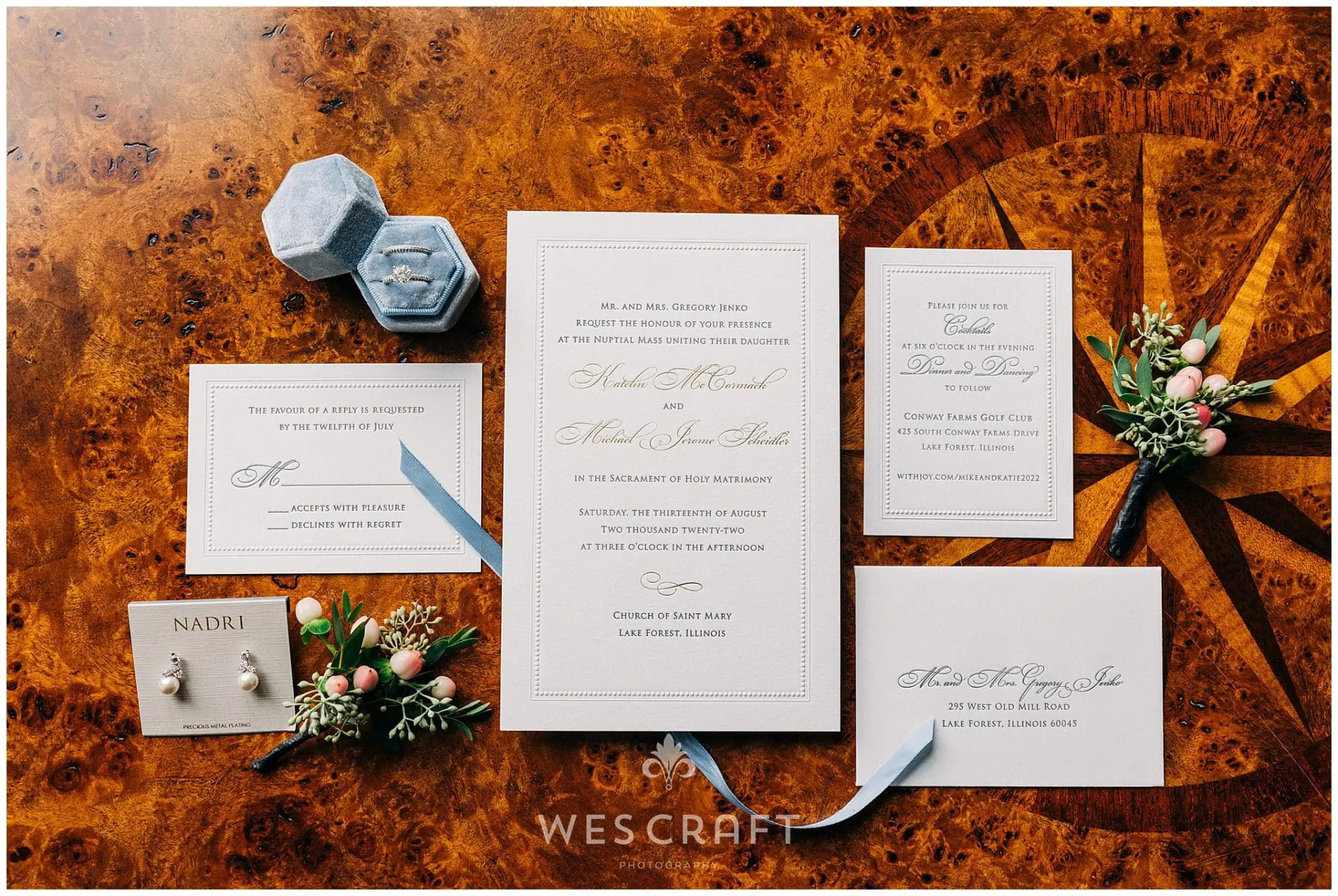 Lake Forest Wedding Bridal