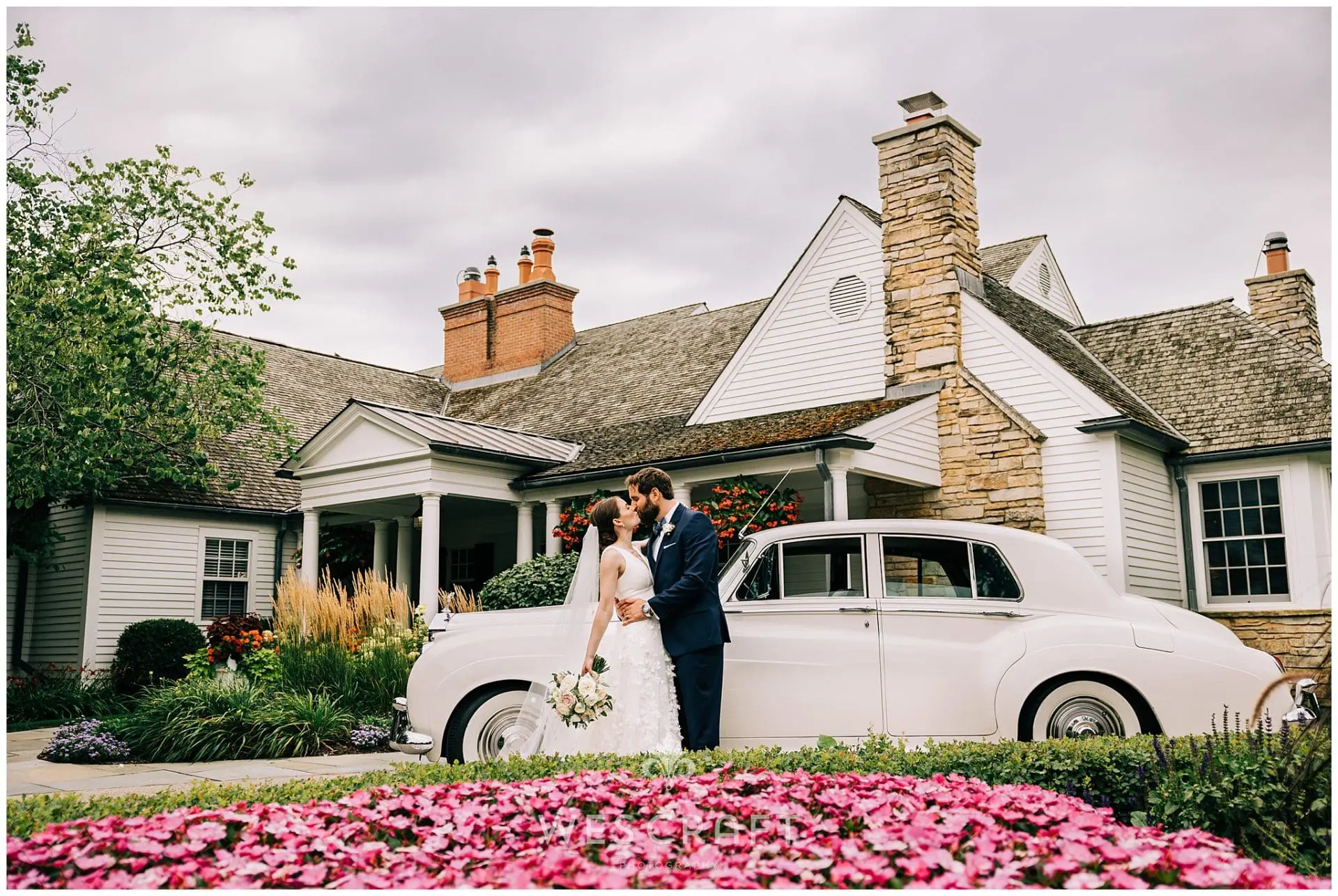 Vintage Car Wedding Photos