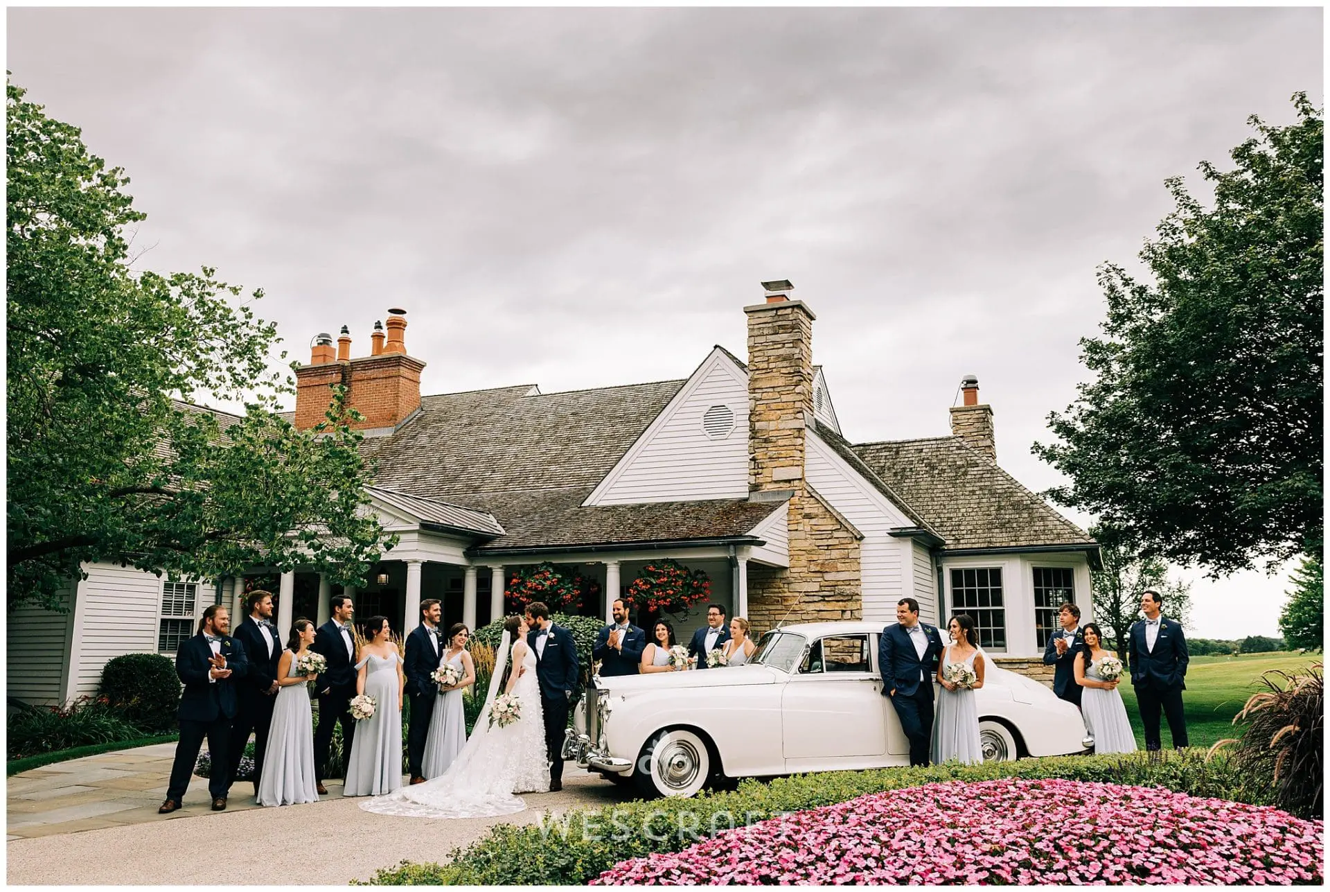 Vintage Car Wedding Photos