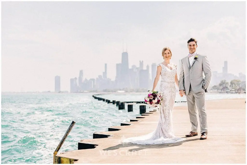 Chicago Lakefront Wedding Photos