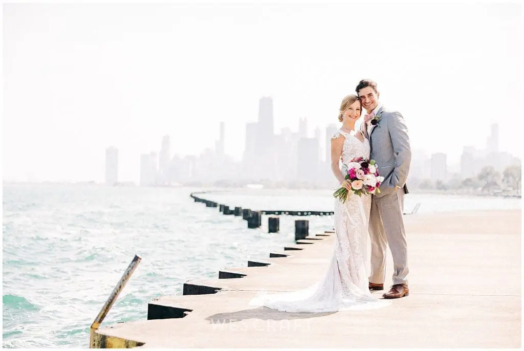 Chicago Lakefront Wedding Photos