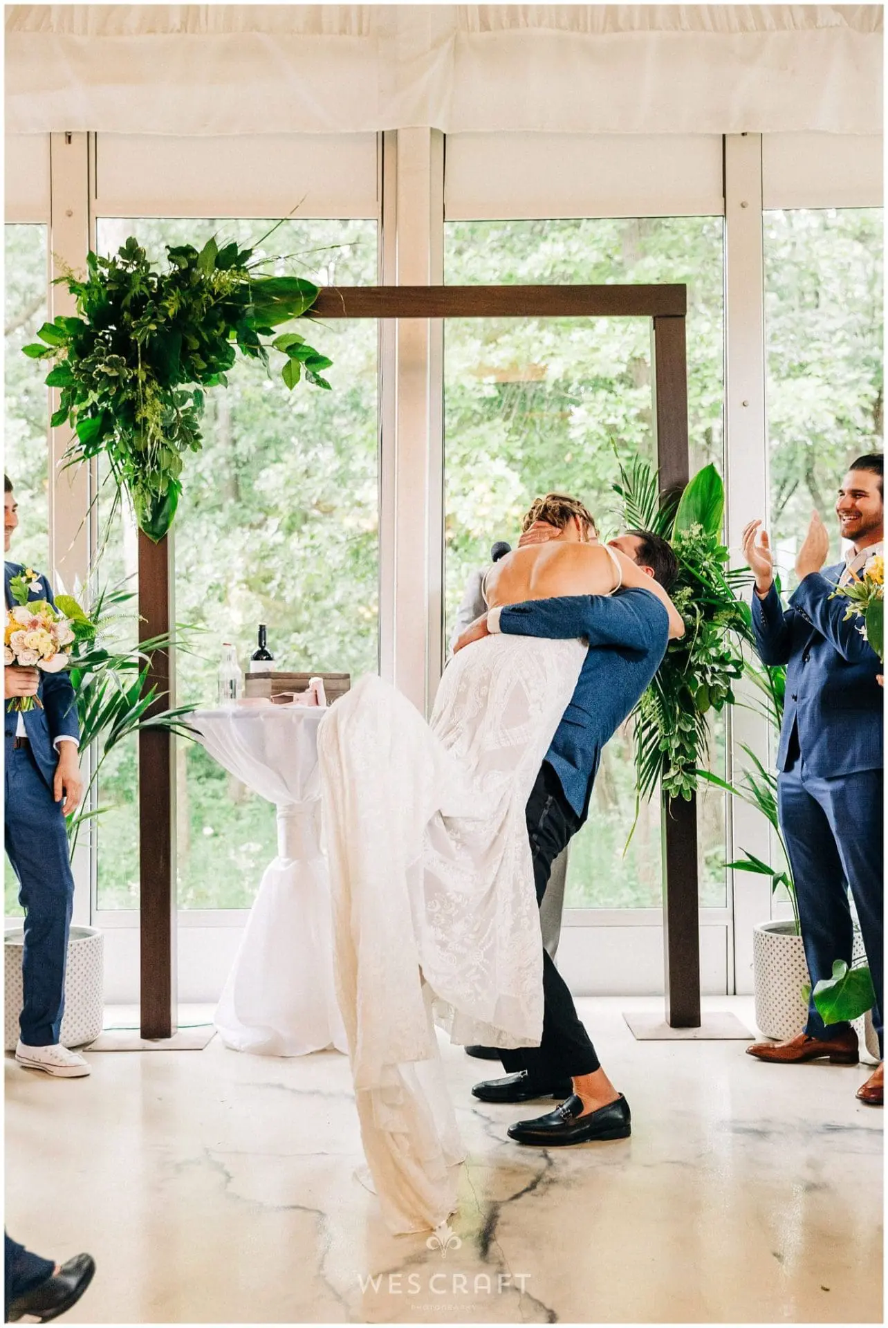 Monte Bello Estate Indoor Ceremony
