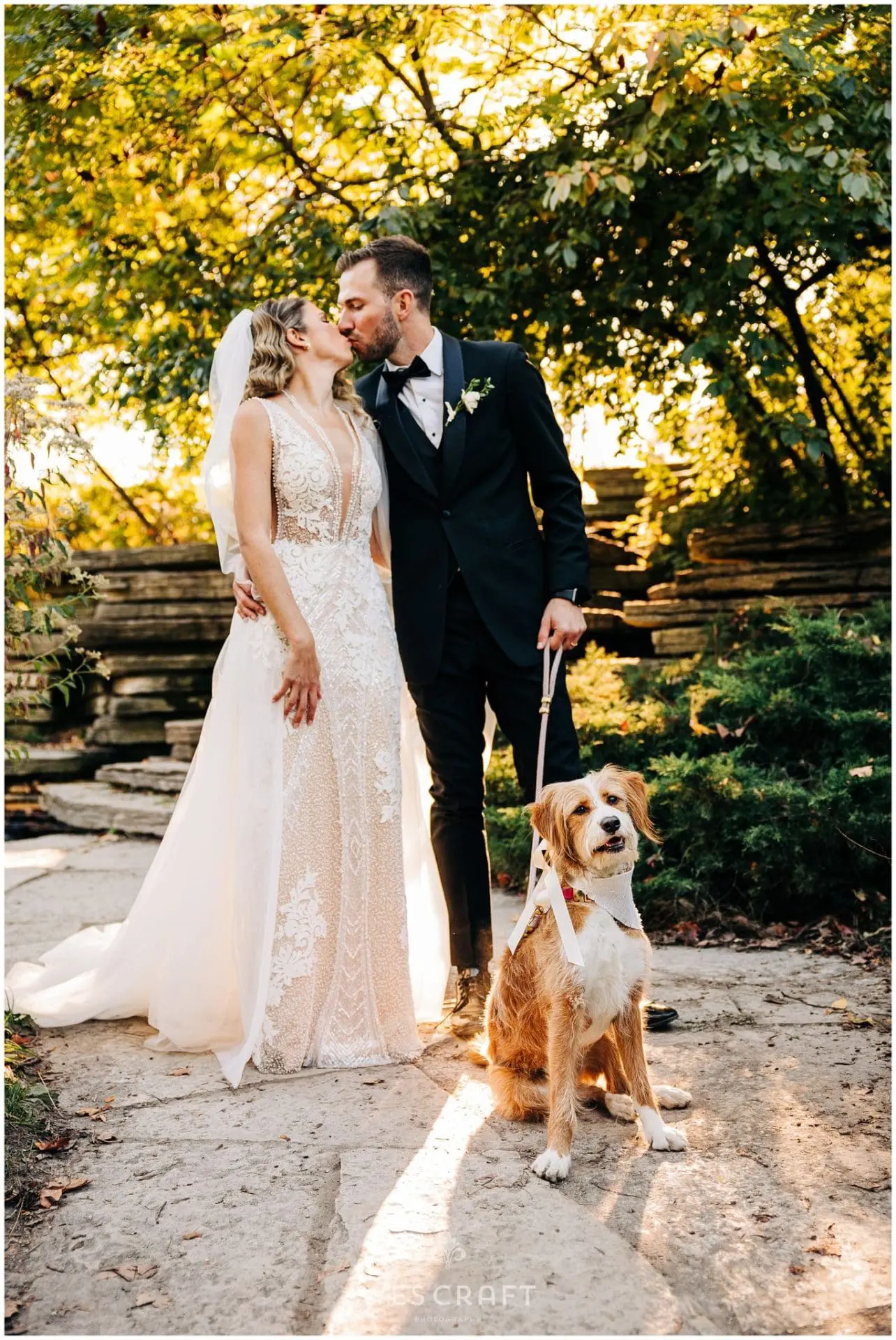 alfred caldwell lily pond wedding photos