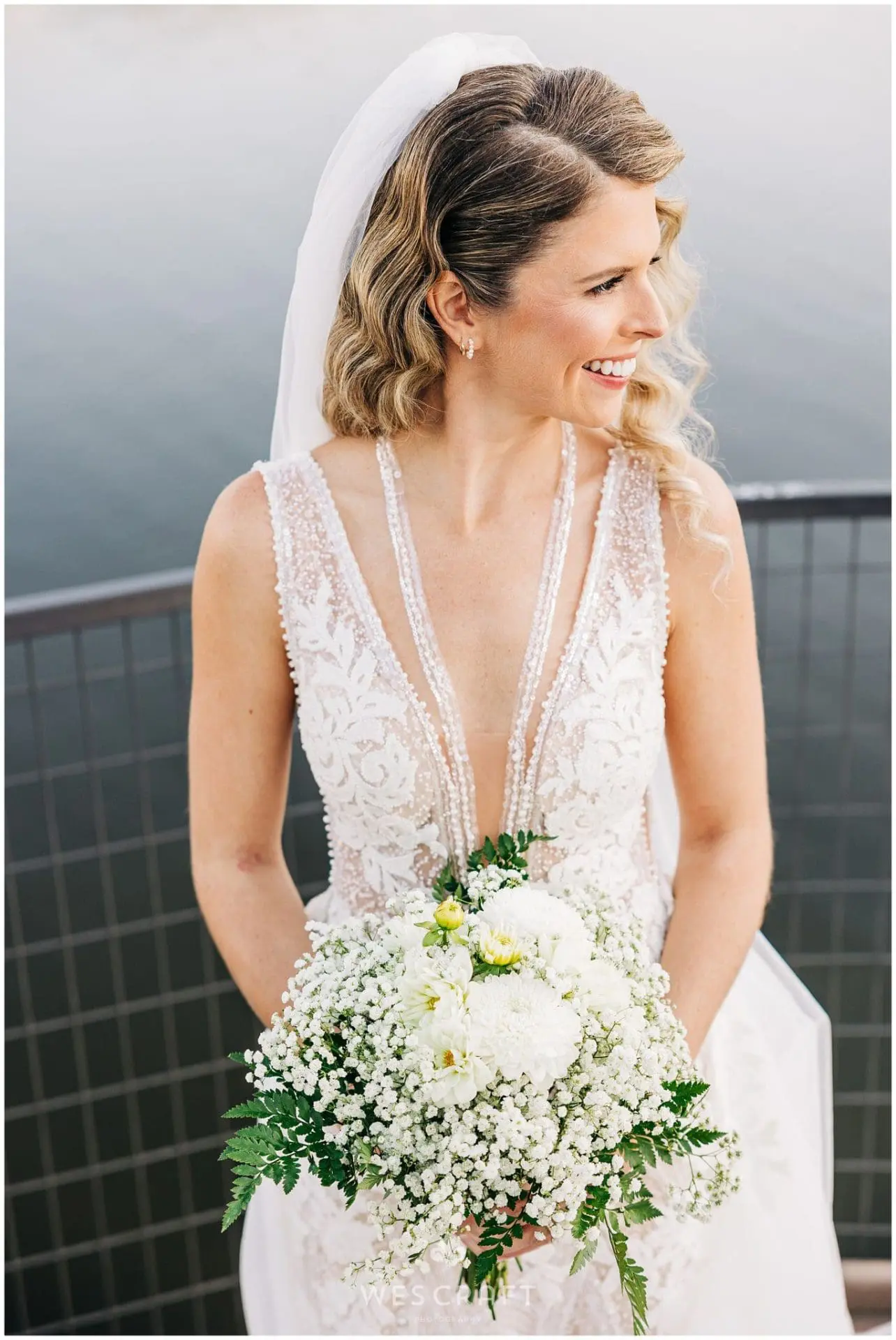 Nature Boardwalk at Lincoln Park Zoo Wedding Photos