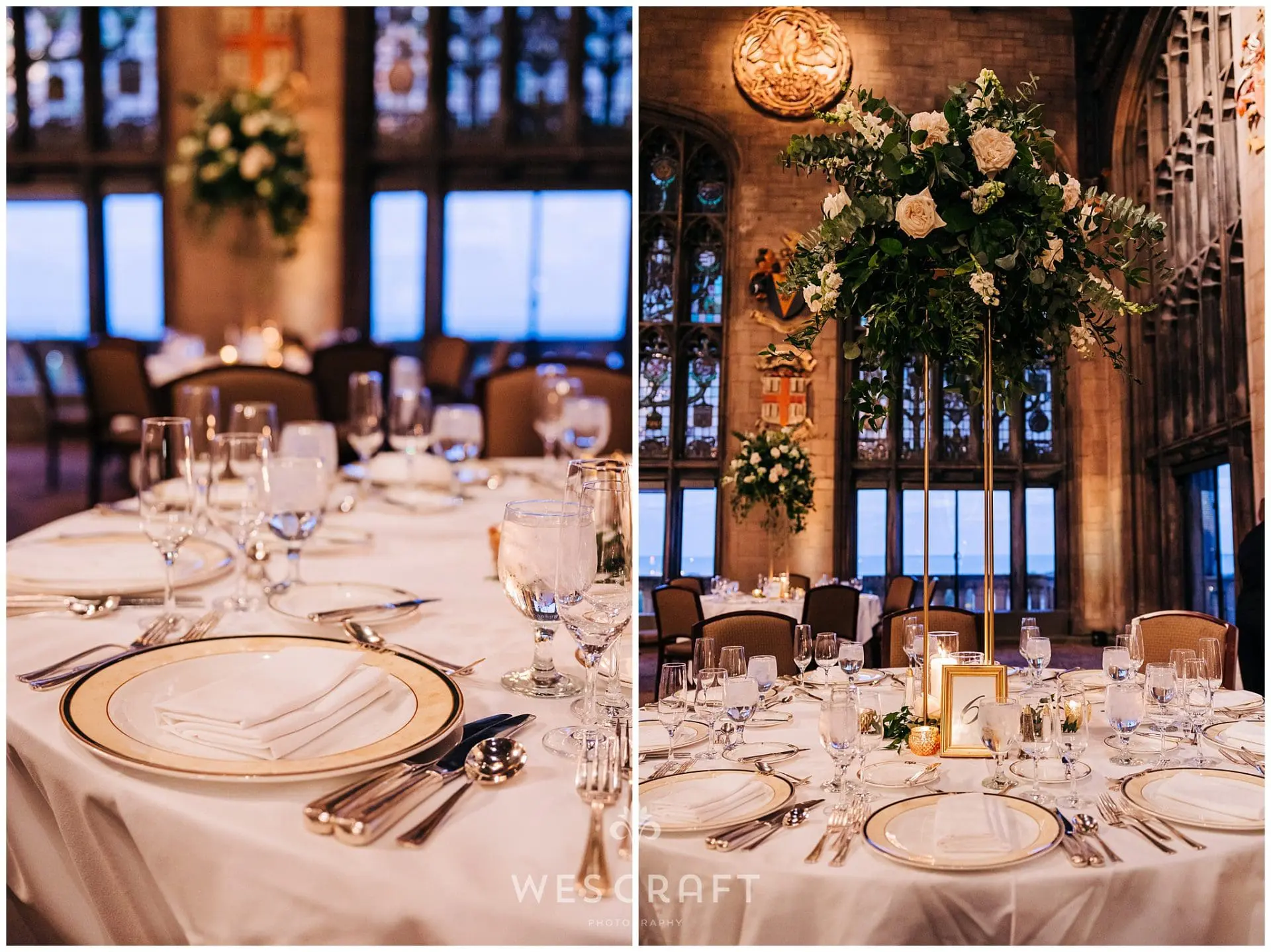 University Club of Chicago Wedding Reception