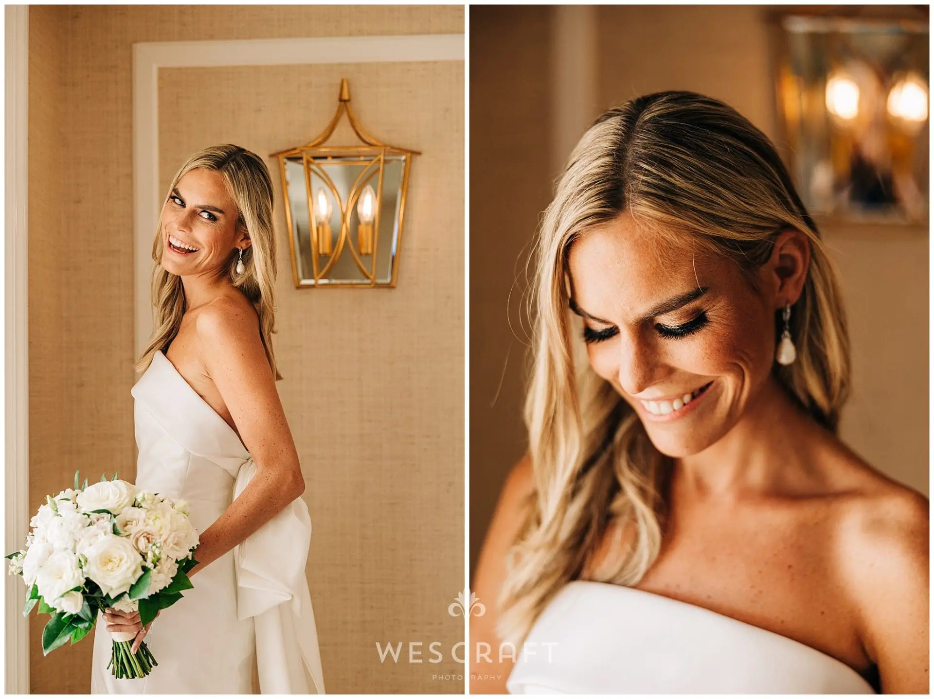 Bride Prep at Westmoreland Country Club