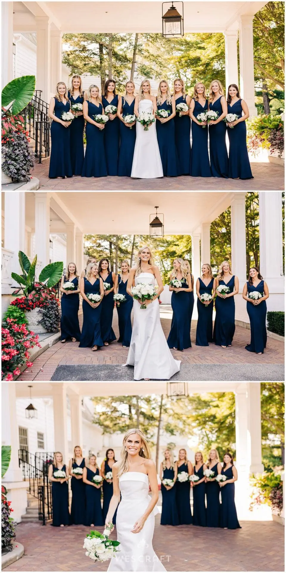 Wedding Portraits at Westmoreland Country Club