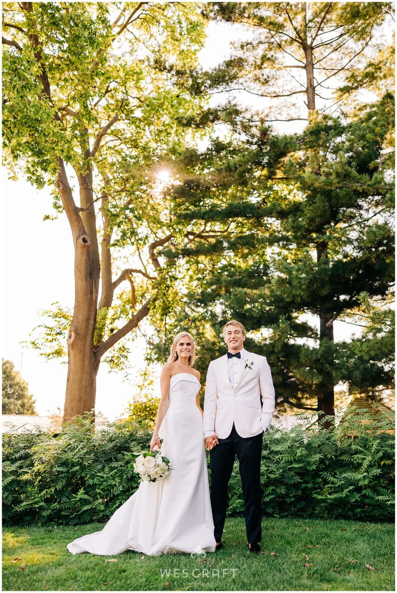 Wedding Portraits at Westmoreland Country Club