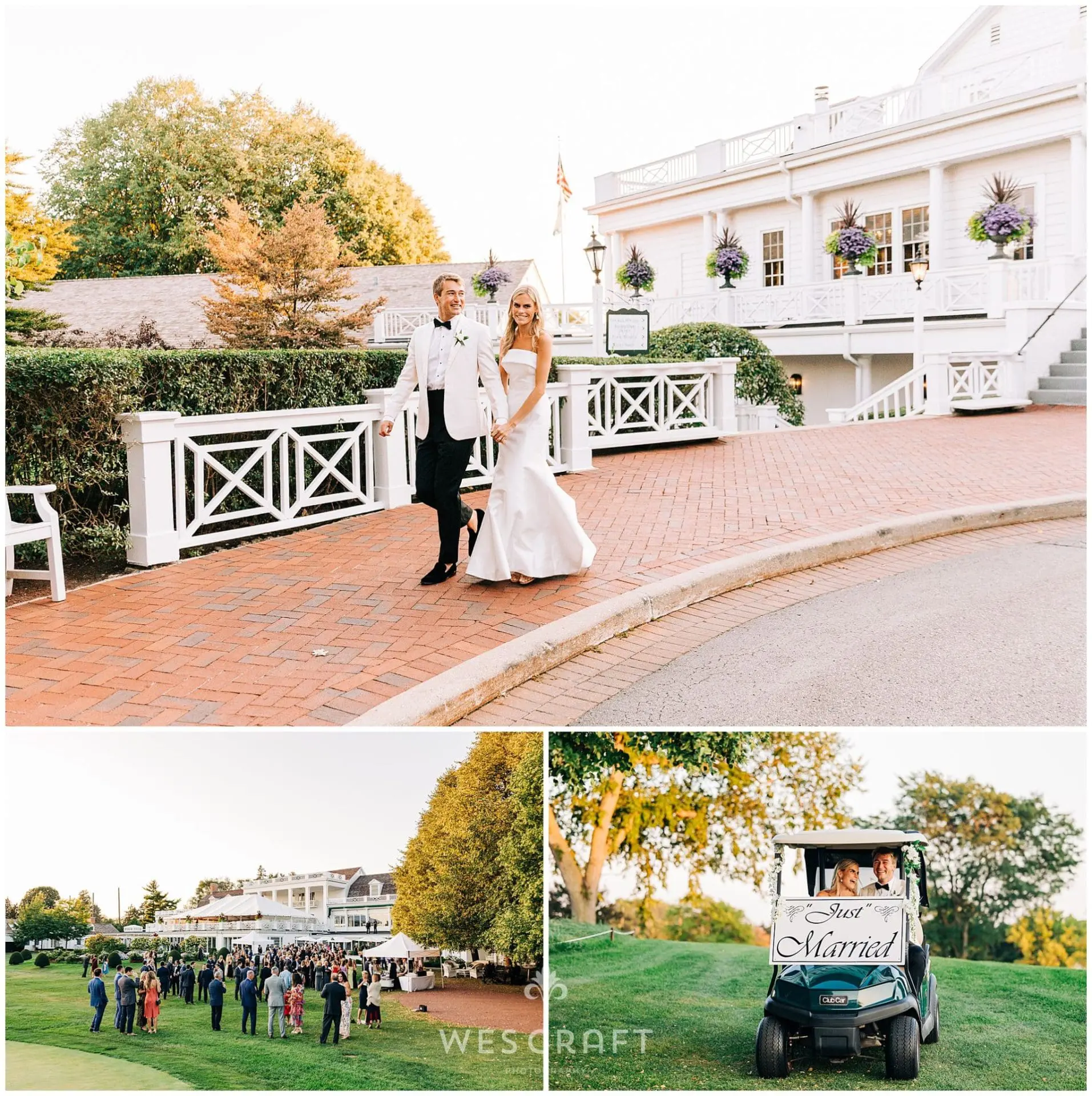 Westmoreland Country Club Wedding Reception 