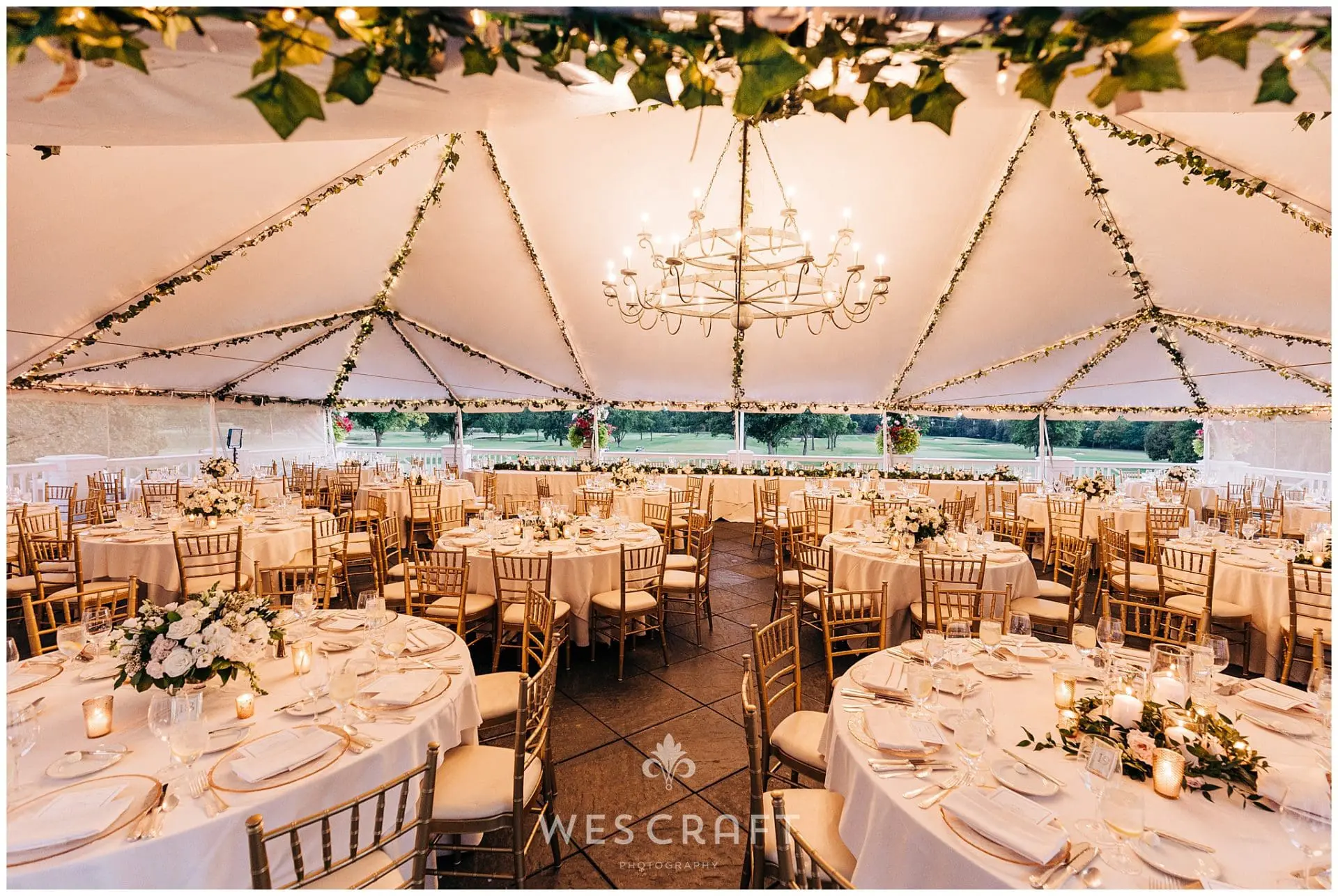 Westmoreland Country Club Wedding Reception 