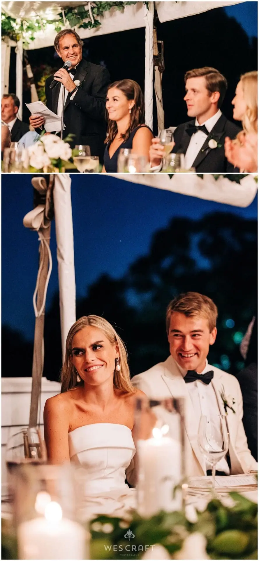 Westmoreland Country Club Wedding Reception