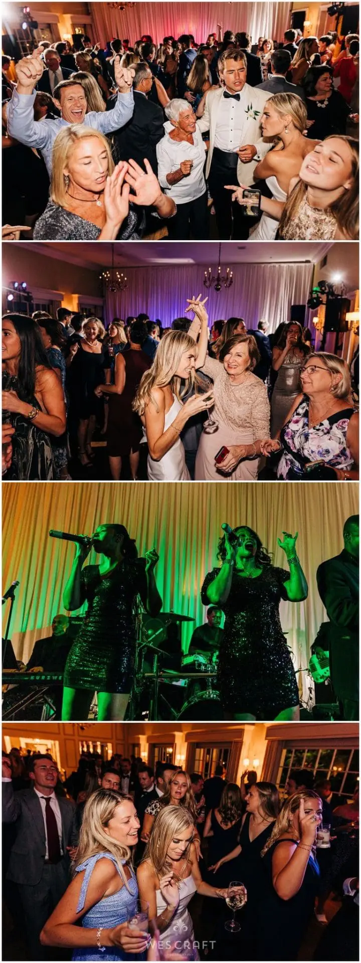 Westmoreland Country Club Wedding Reception