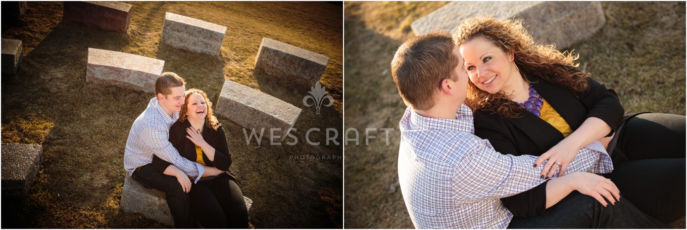 Sunrise Engagement Session Chicago