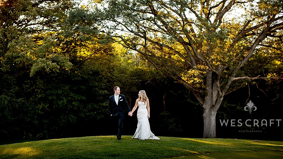 St. Charles Country Club Bridal Portraits, Wedding