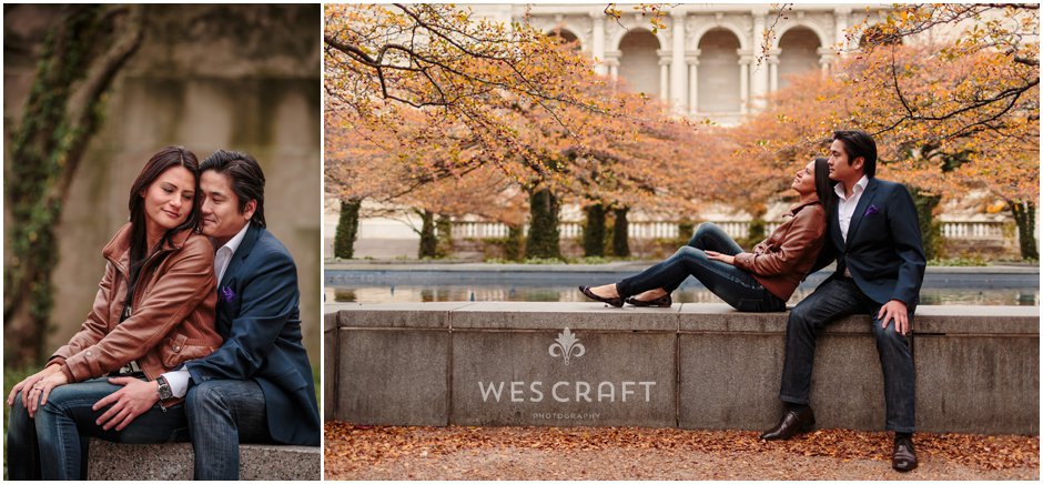 Chicago Engagement Photography in Fall