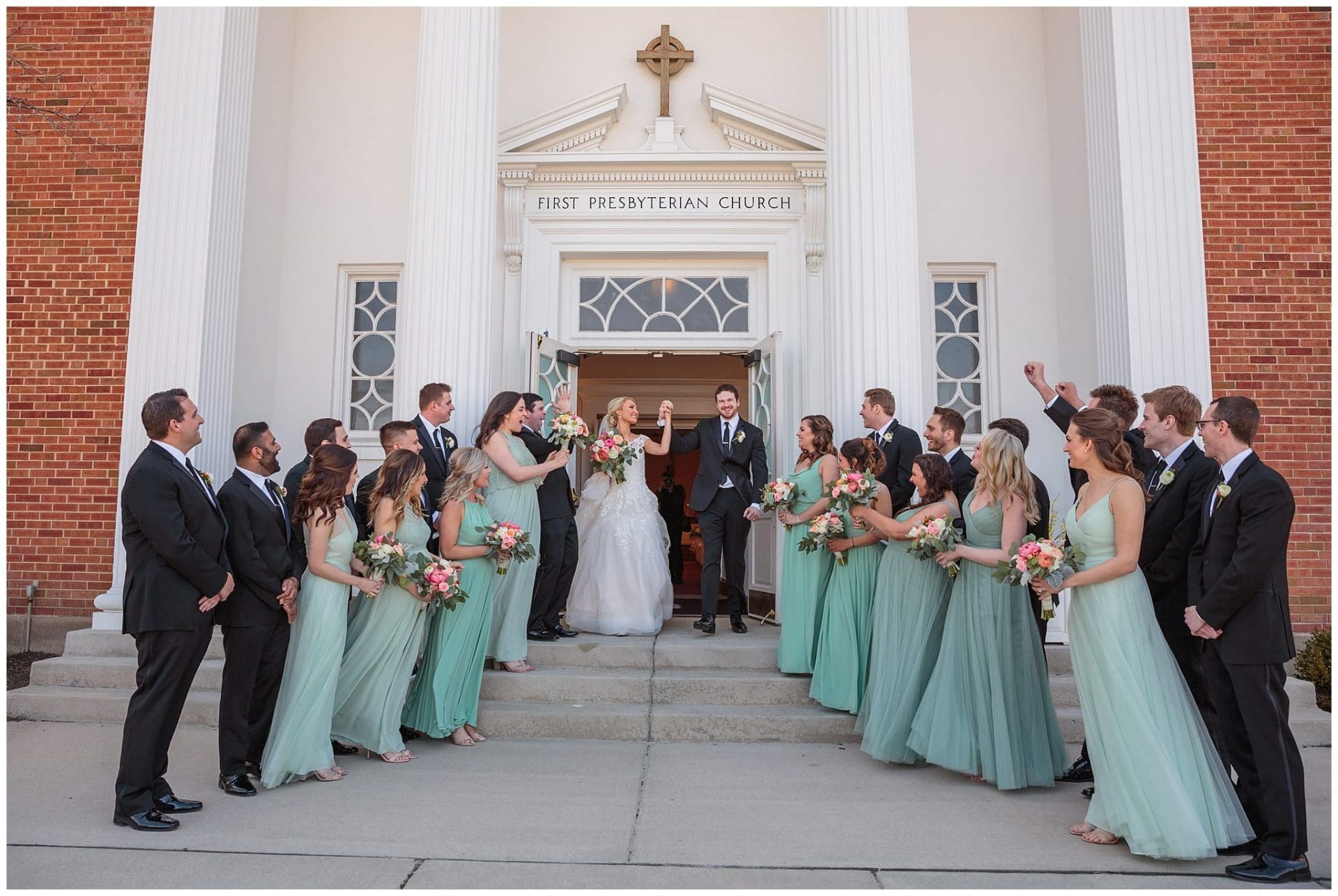 First Presbyterian Church of Arlington Heights Wedding - Wes Craft Photography