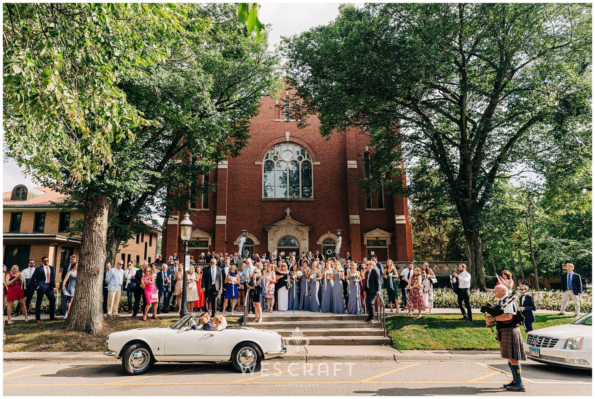 Church of St. Mary Lake Forest Wedding