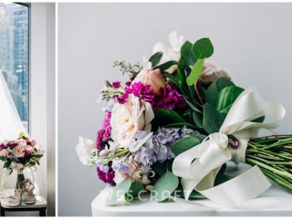 Purple and Silver Wedding Colors