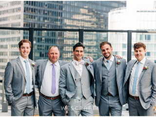 Chicago Rooftop Wedding Photos
