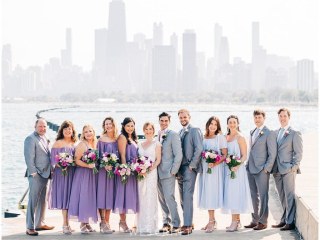 Chicago Lakefront Wedding Photos