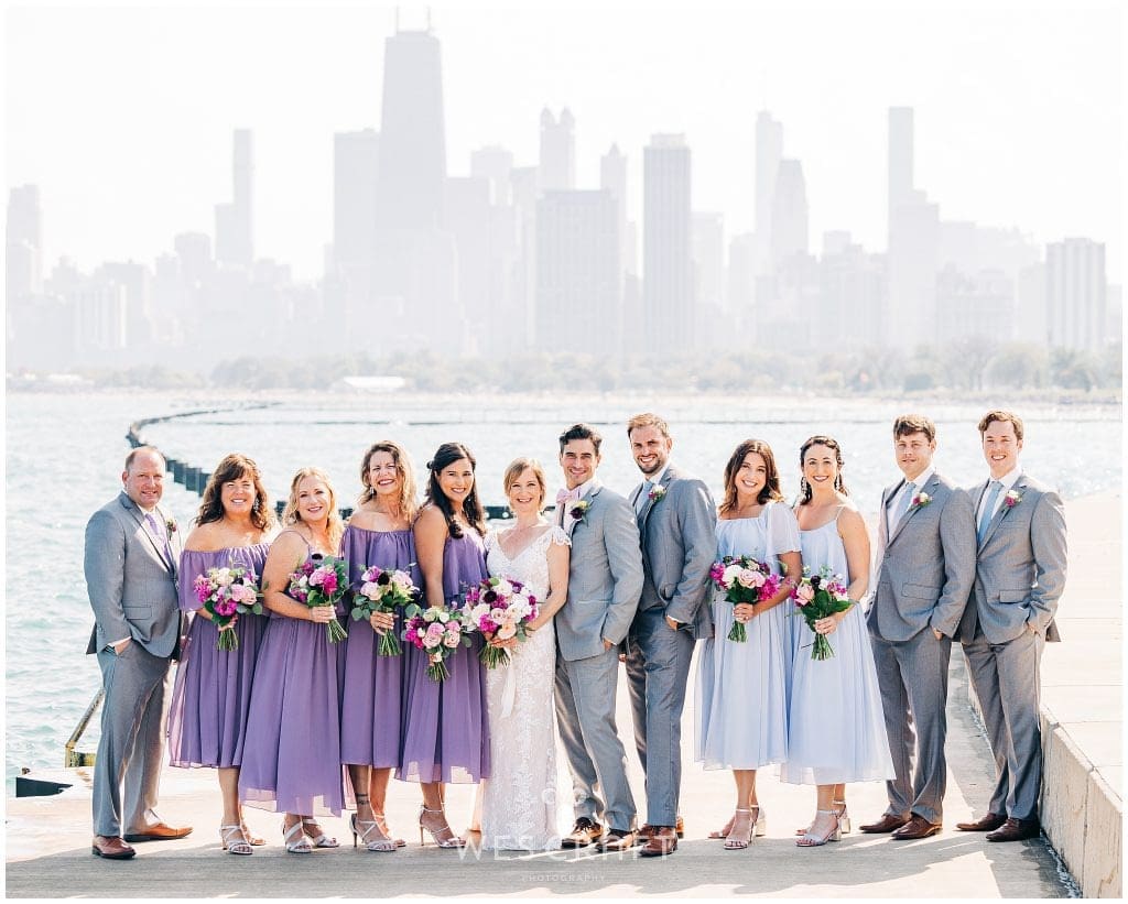 Chicago Lakefront Wedding Photos