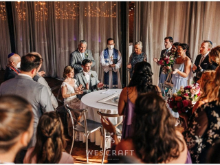 Rockwell on the River Jewish Wedding