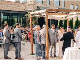 Rockwell on the River Wedding Ceremony