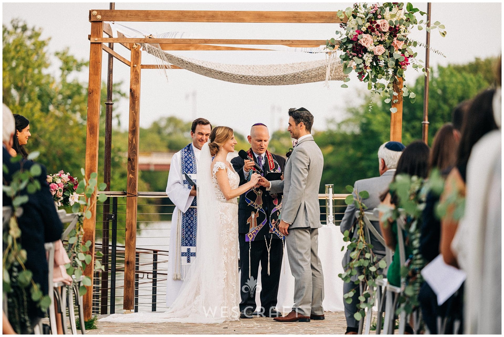 Rockwell on the River Wedding Ceremony