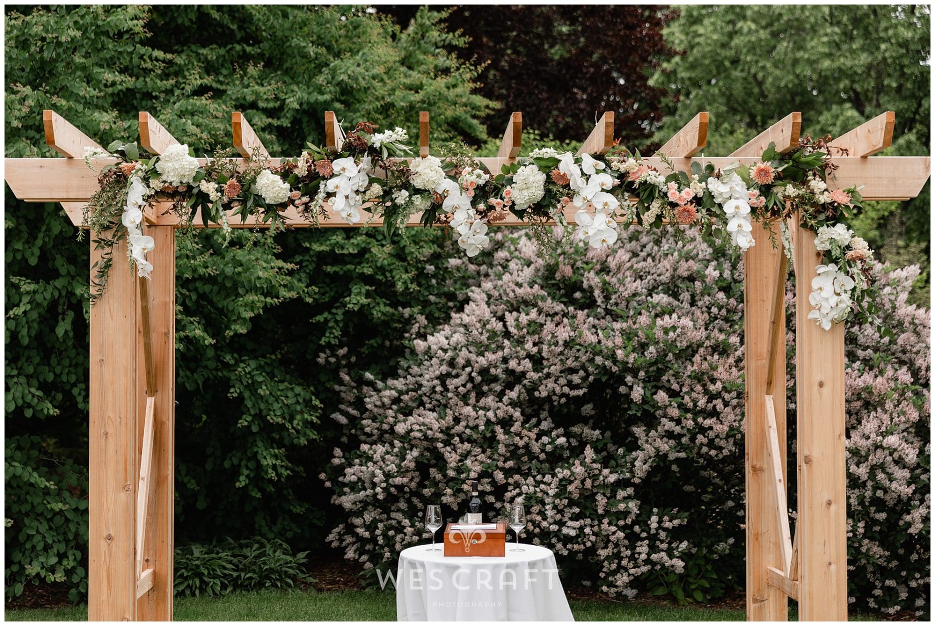 Morton Arboretum Wedding Ceremony