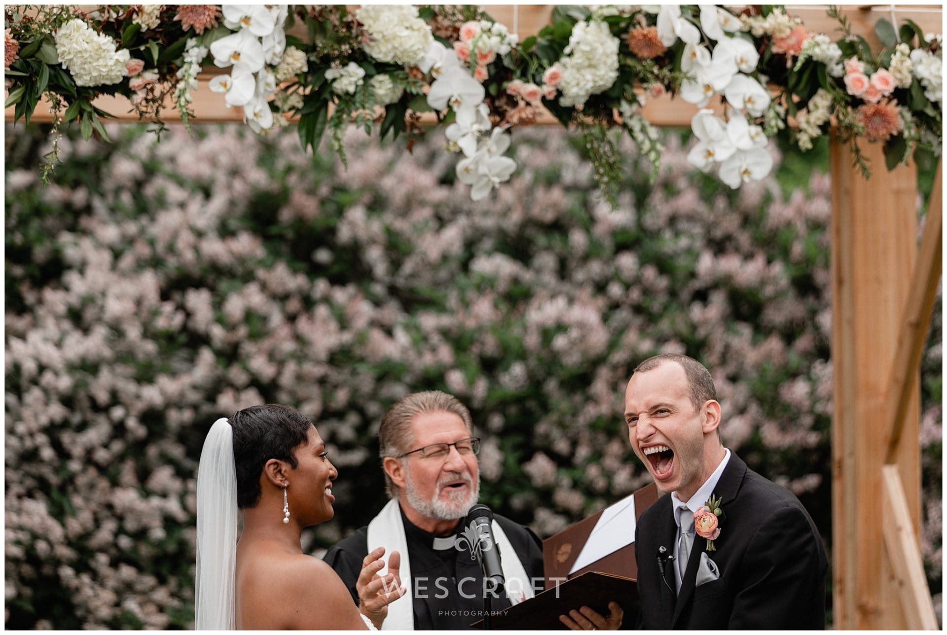 Morton Arboretum Wedding Ceremony