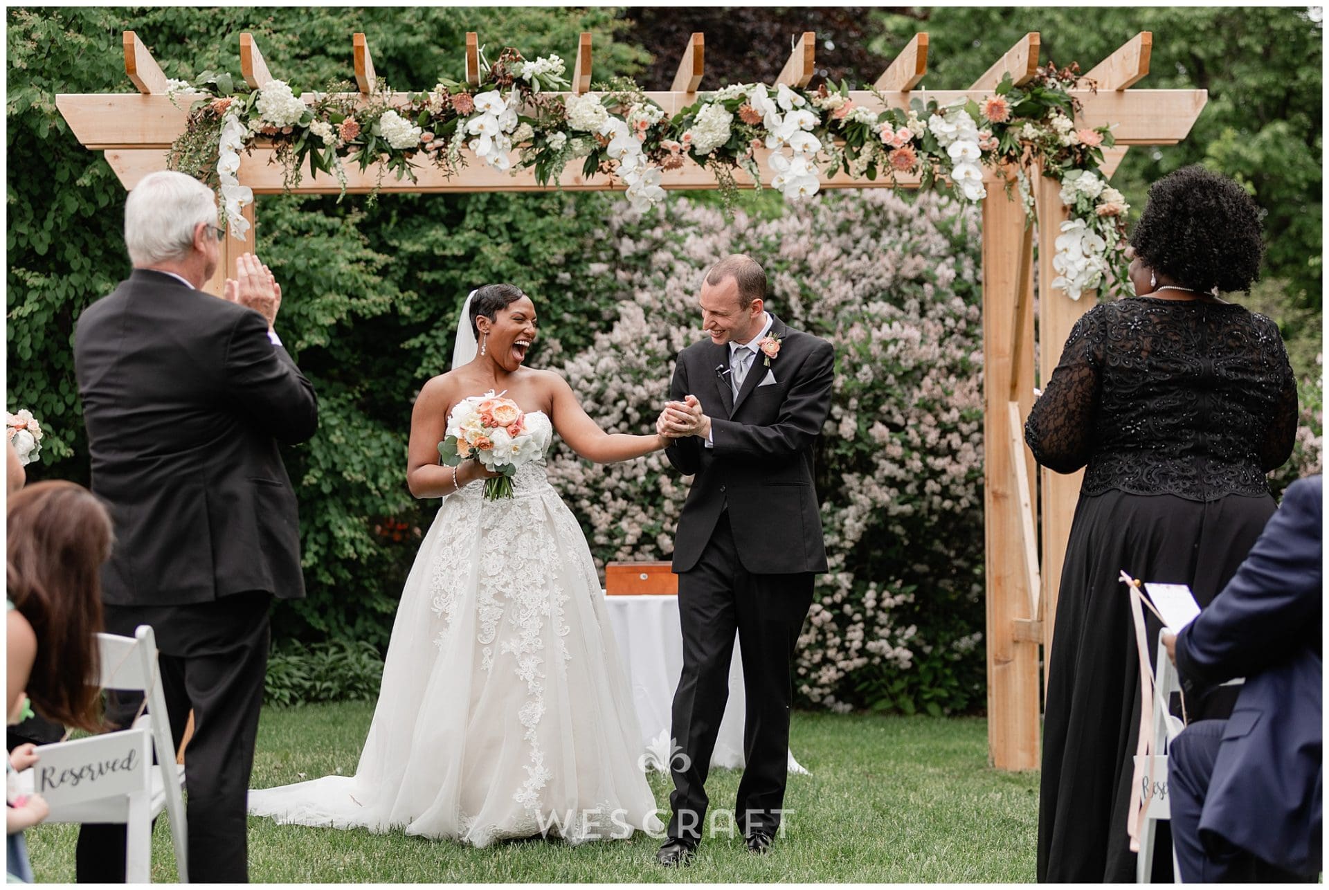 Morton Arboretum Wedding Ceremony