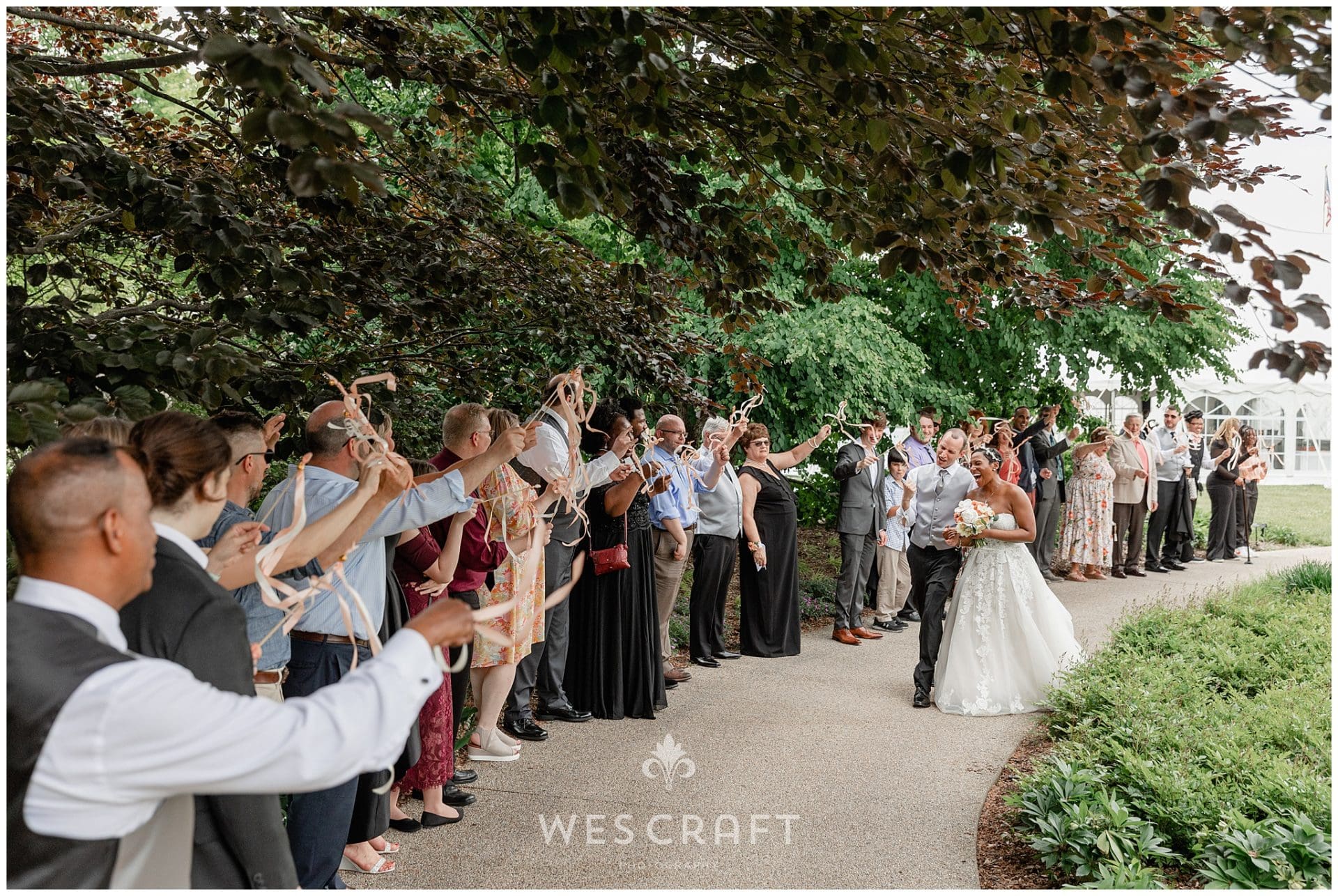 Morton Arboretum Wedding Reception