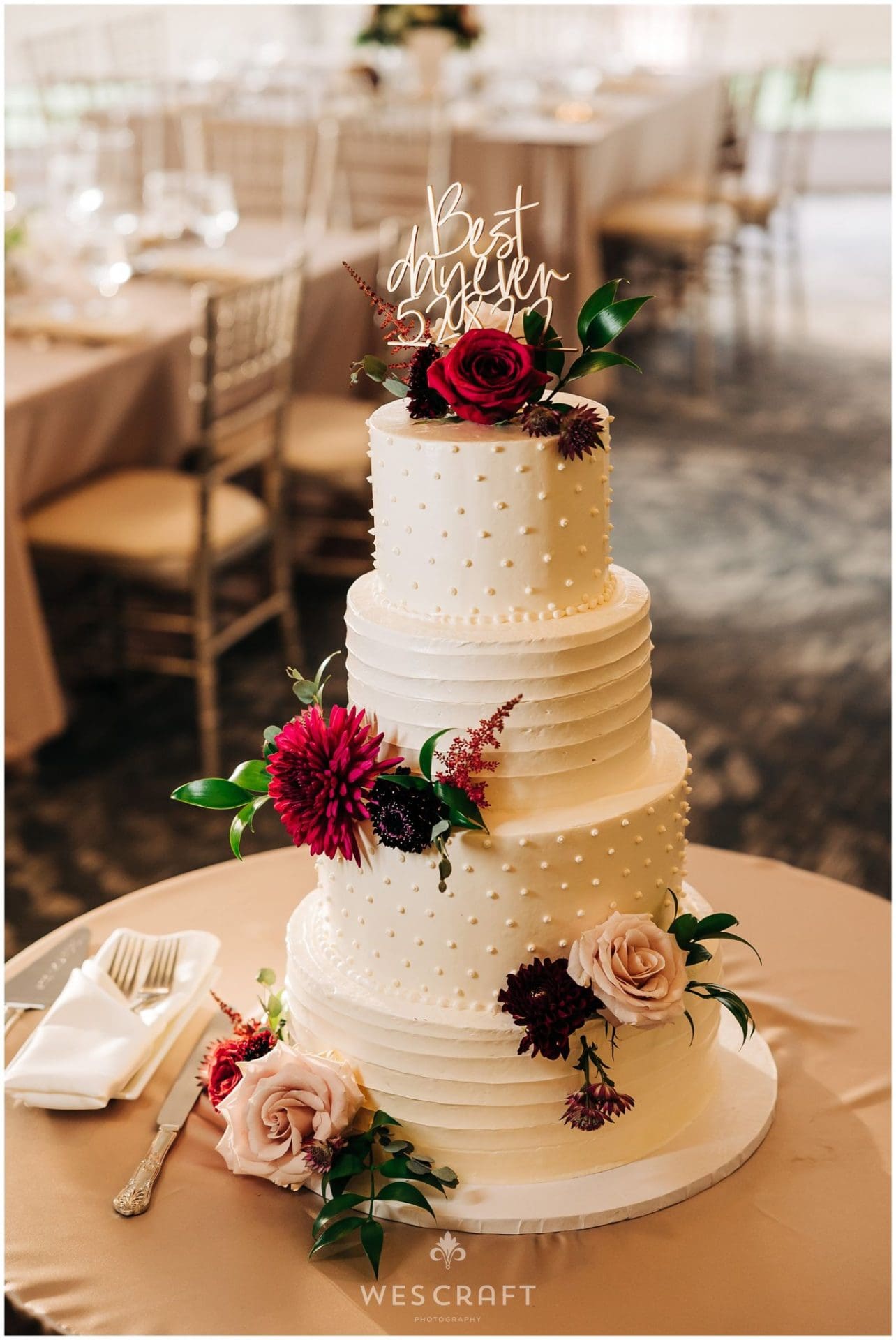 Monte Bello Estate Wedding Cake