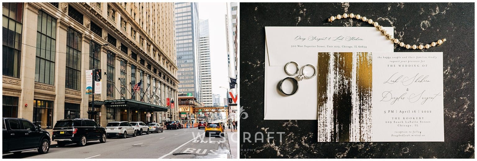 Wedding at The Rookery Building in Chicago - Wes Craft Photography