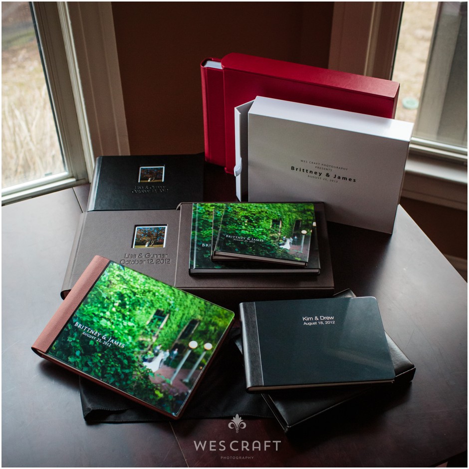 Wes Craft Photography's Wedding Album Collections