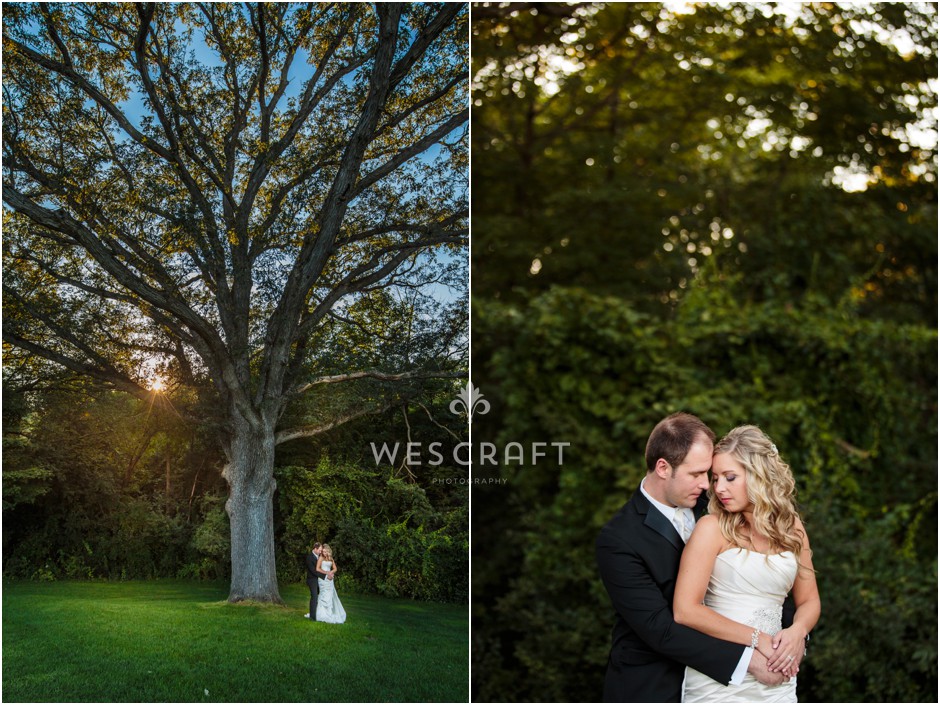 I just loved this setting we discovered at St Charles Country Club with Andrew & Sarah. 