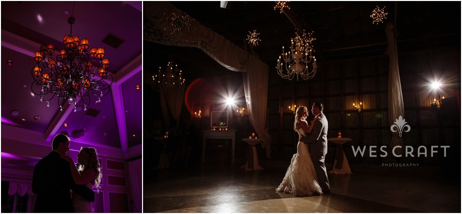 My pet peeve is when a photographer makes the photo of a lovely dark and moody setting look too bright. We use flash very tastefully to accent the action and keep the mood just the way it was. Here are a few of my favorites.